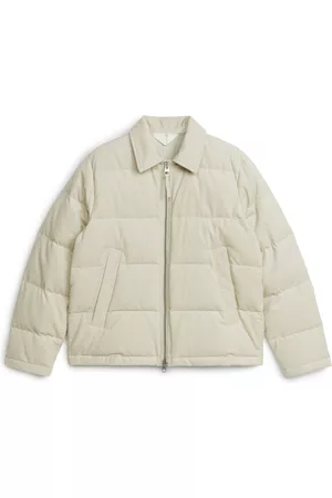 ARKET Cord Puffer Jacket - Beige