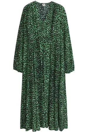 ARKET Printed Dress - Green
