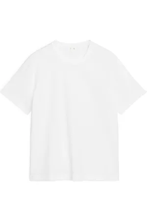 ARKET Heren T-shirts - Heavyweight T-Shirt - White