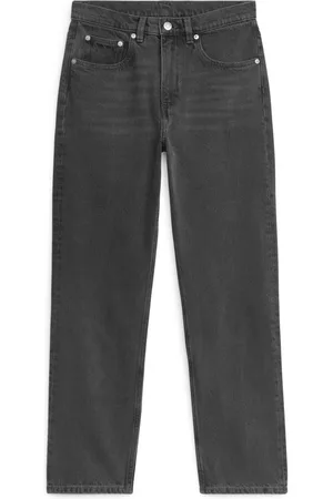 ARKET REGULAR CROPPED Non-Stretch Jeans - Grey