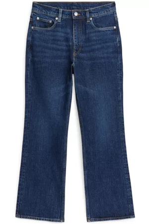 ARKET FLARED CROPPED Stretch Jeans - Blue
