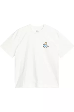 ARKET T-shirts - CAFÉ T-Shirt - White