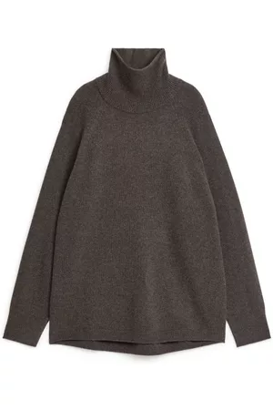 ARKET Raglan-Sleeve Cashmere Roll-Neck Jumper
