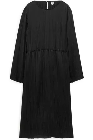 ARKET Ruched Dress - Black