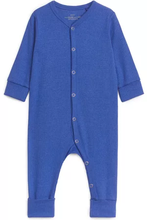 ARKET Pyjama's - Cotton Lyocell Pyjama - Blue