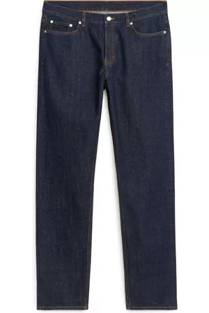 ARKET PARK Regular Straight Selvedge Jeans - Blue
