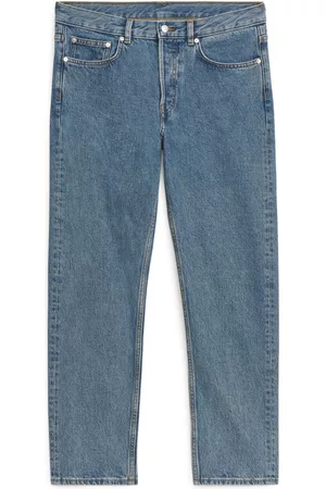 ARKET PARK CROPPED Regular Straight Jeans - Blue