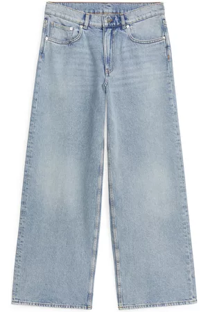 ARKET Dames Jeans - CLOUD Low Loose Jeans - Blue
