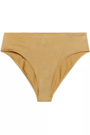 ARKET Dames High Waisted Bikini's - High-Waist Bikini Briefs - Yellow