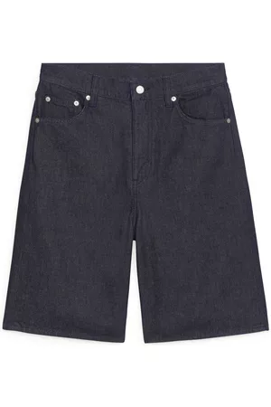 ARKET Non-Stretch Denim Shorts - Blue