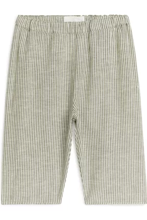 ARKET Linen Trousers - Green