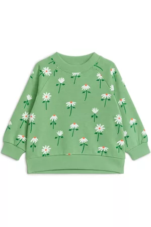 ARKET Cotton Terry Sweatshirt - Green