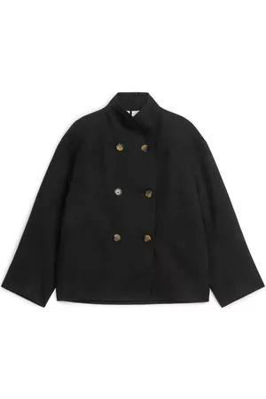 ARKET Linen Cotton Jacket - Black