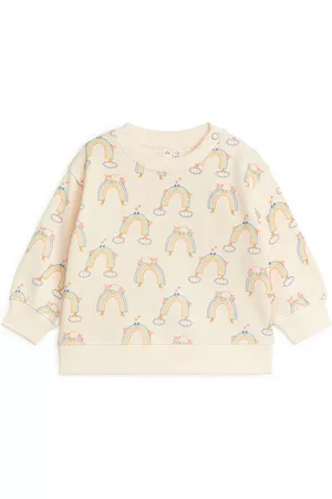 ARKET Sweaters - Cotton Sweatshirt - Orange