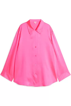 ARKET Silk Shirt - Pink