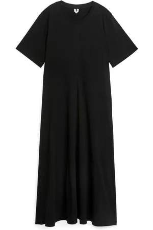 ARKET Dames Lange jurken - Maxi T-Shirt Dress - Black