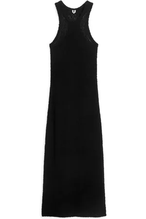 ARKET Dames Gebreide jurken - Knitted Tank Dress - Black
