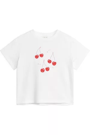 ARKET T-shirts - Wide-Fit T-Shirt - Red