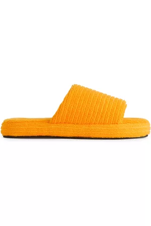 ARKET Dames Sportschoenen - Towelling Pool Slides - Orange