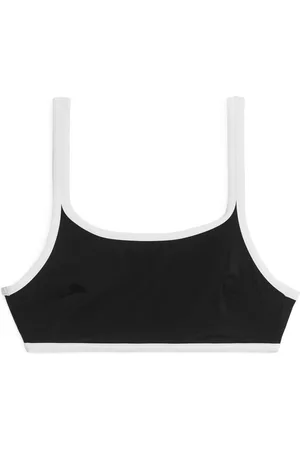 ARKET Dames Bikini's - Contrast Bikini Top - Black