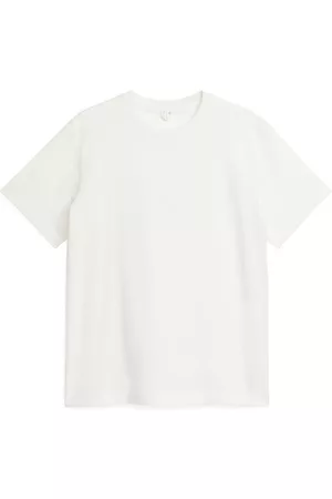 ARKET Heren T-shirts - Midweight T-Shirt - White