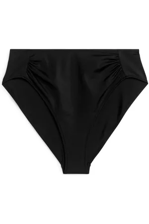 ARKET Dames High Waisted Bikini's - High Waist Bikini Bottom - Black