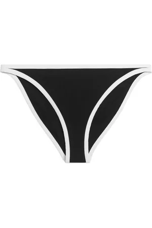 ARKET Dames Bikini's - Contrast Binding Bikini Bottom - Black