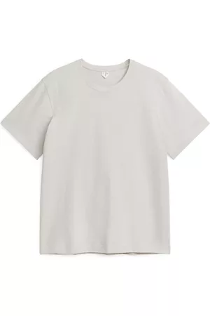 ARKET Heren T-shirts - Heavyweight T-Shirt - Brown