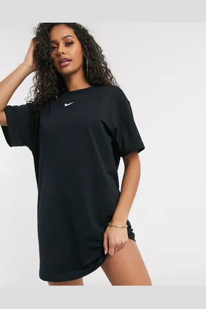 Nike Mini swoosh oversized t-shirt dress in