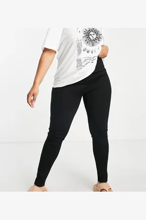 Cotton On Curve zip front high waist leggings in