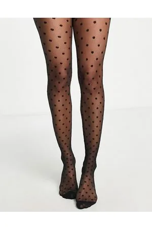 ASOS Medium polka dot tights in