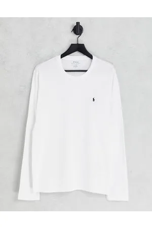 Ralph Lauren Long sleeve lounge soft cotton top in
