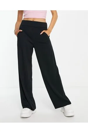 JDY Wide leg tailored trousers co-ord in
