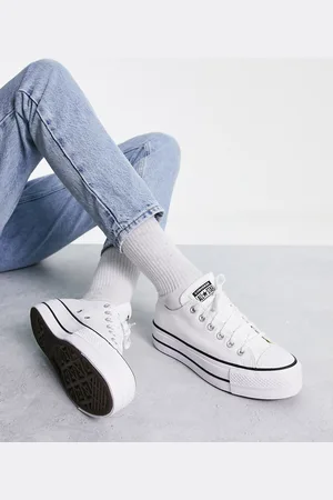Converse Chuck Taylor Lift Ox platform trainers in