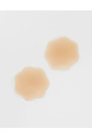 Fashionkilla Adhesive silicone nipple cover pack in tan