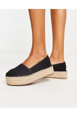 ASOS Journal flatform espadrilles in
