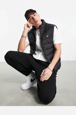 Lyle & Scott Wadded gilet jacket in