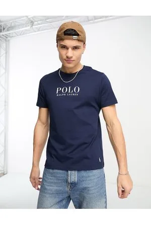 Ralph Lauren Loungewear t-shirt in with chest text logo