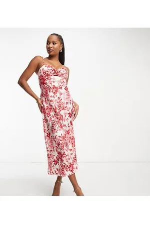 Forever New Strappy midi dress in floral