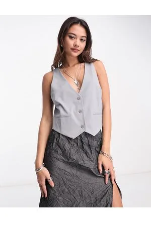 Weekday Blaze waistcoat in melange