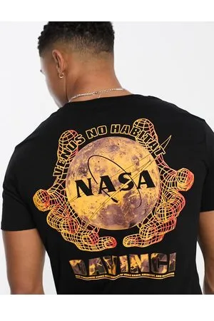 Alpha Industries NASA Davinci back print t-shirt in