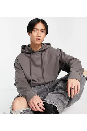 COLLUSION Hoodie in charcoal