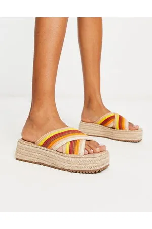 ASOS Jazlyn flatform crochet mules in