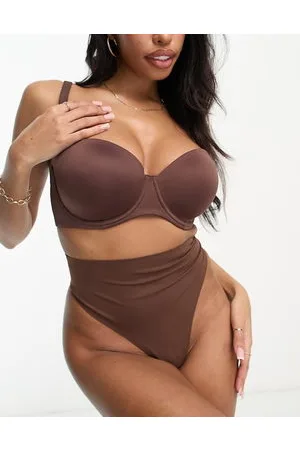 ASOS Fuller Bust microfibre moulded multiway strapless bra in