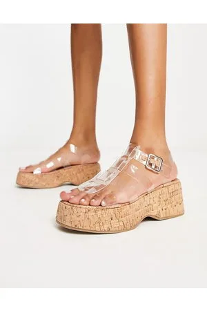 ASOS Terra fisherman flatform sandals in