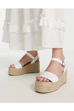 Glamorous Espadrille platform sandals in