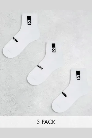 Salomon 3 pack of everyday unisex ankle socks in