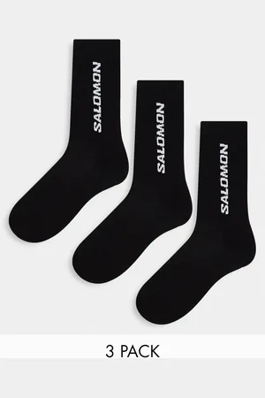 Salomon 3 pack of everyday unisex crew socks in