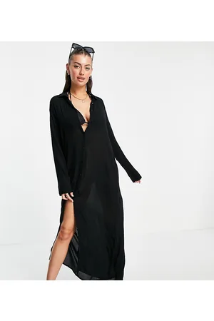 Esmée Esmee Exclusive maxi beach shirt summer dress in