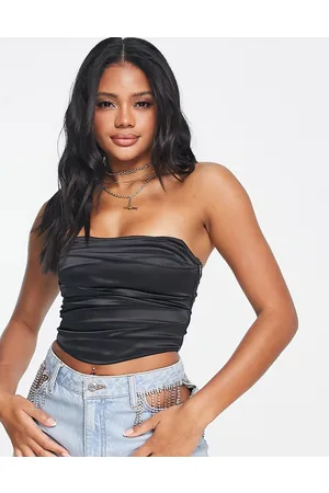 ASOS Satin corset top in